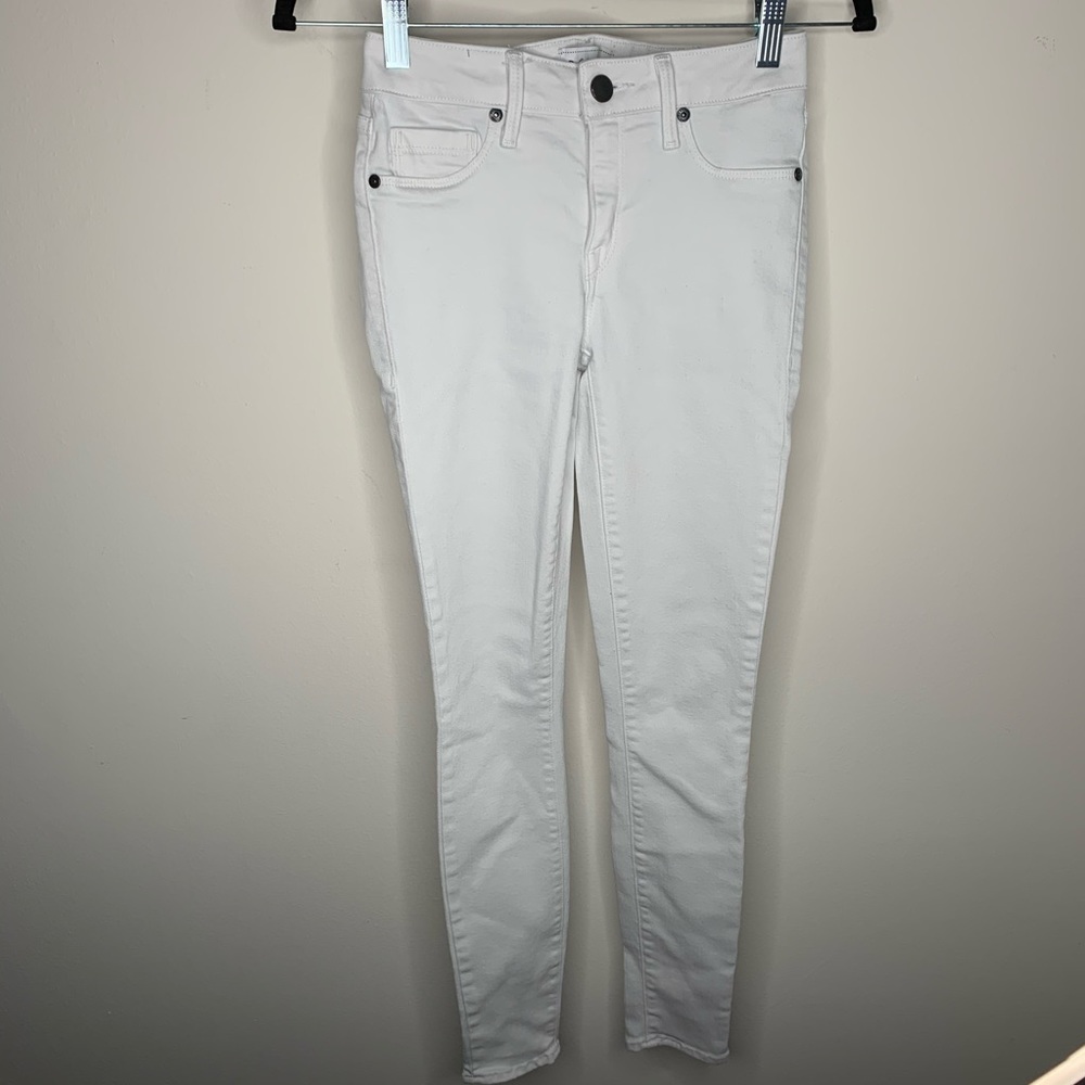 Parker Smith White Skinny Jeans Size 24